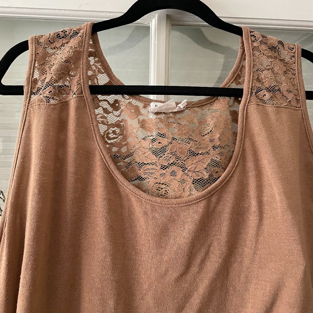 SOFT Lace Back Tank Top